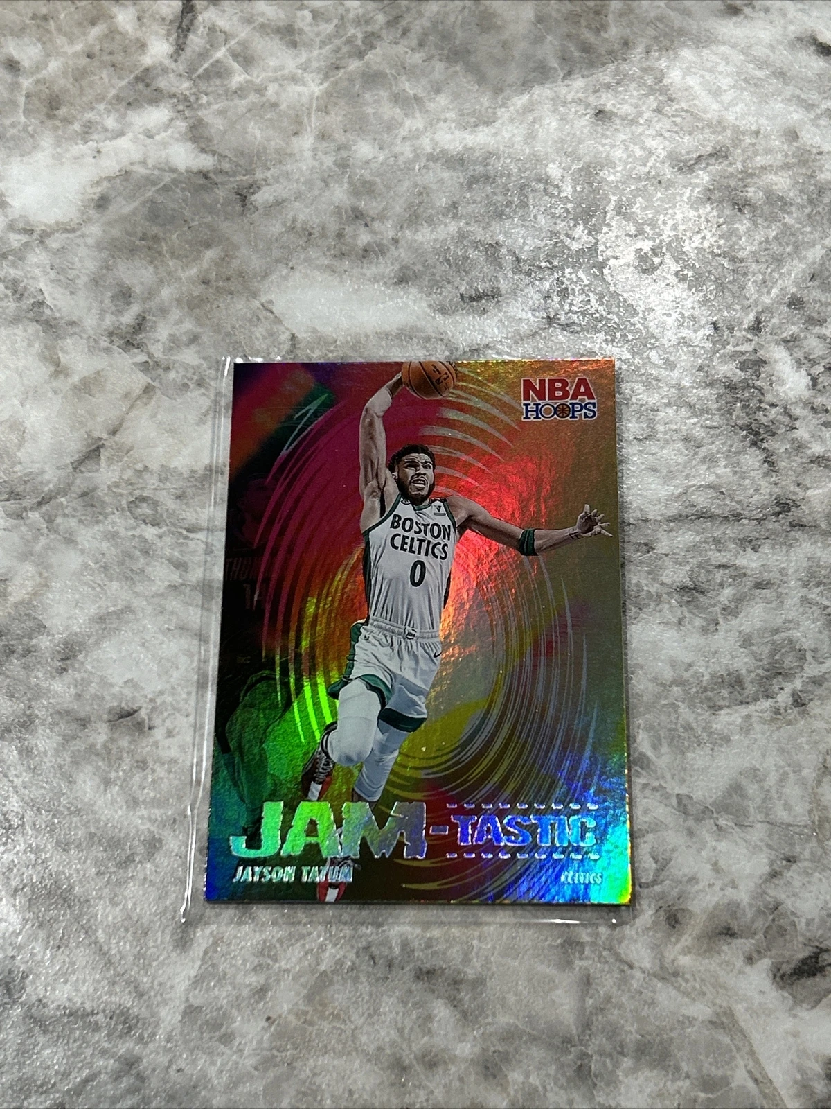 Jayson Tatum 2021-22 Panini NBA Hoops JAM-Tastic #9 Boston Celtics