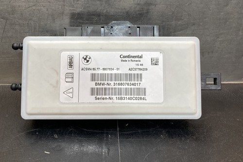 BMW 5ER F10 AIRBAG STEUERGERÄT ECU MODUL 2016 6807634