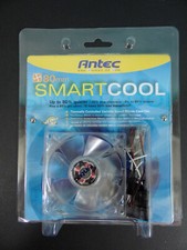 Antec 80 MM SmartCool Case Clear Fan with 3-pin Molex Power Connector Sealed