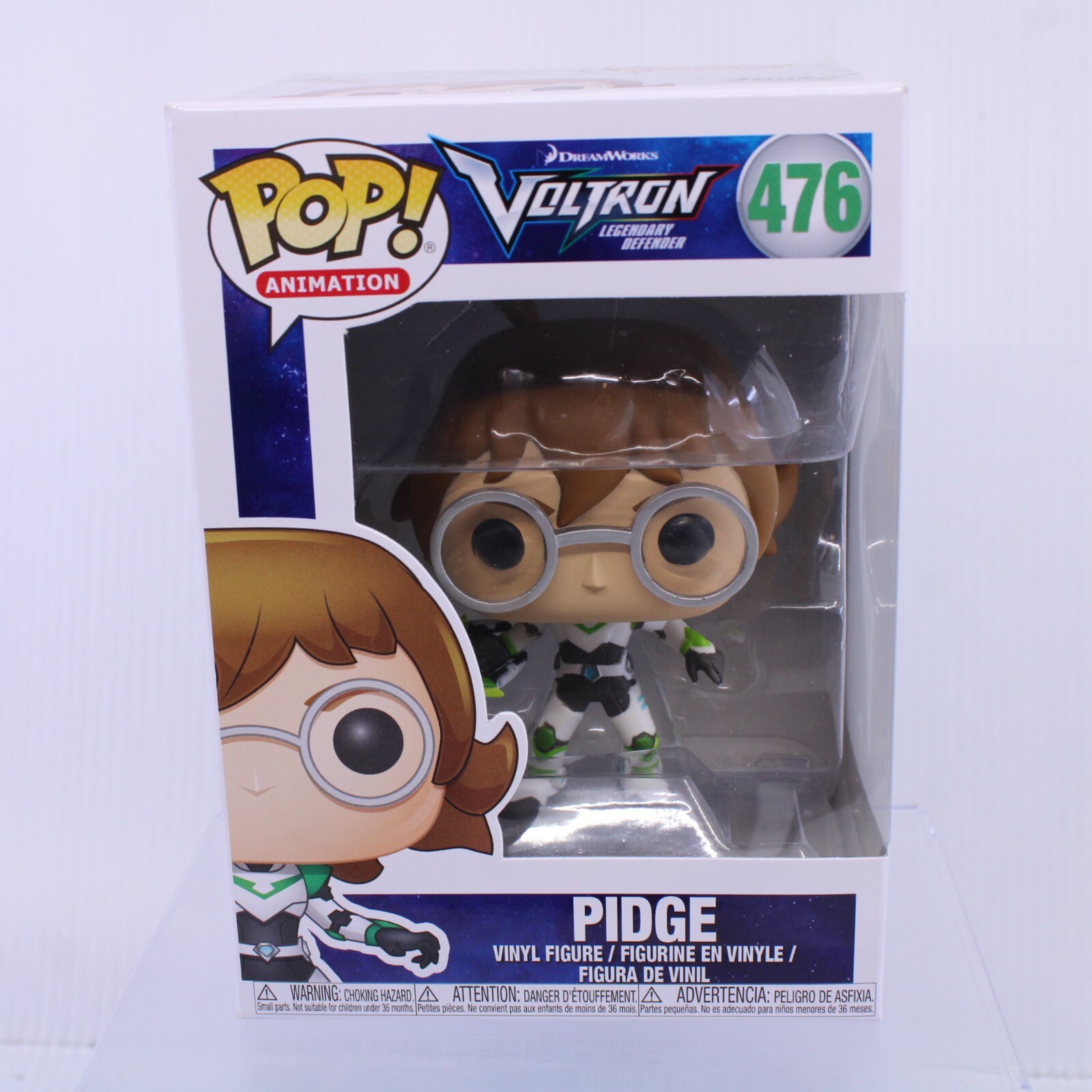 F5 Funko Pop Vinyl Figure Pidge Voltron Legendary Defender 476
