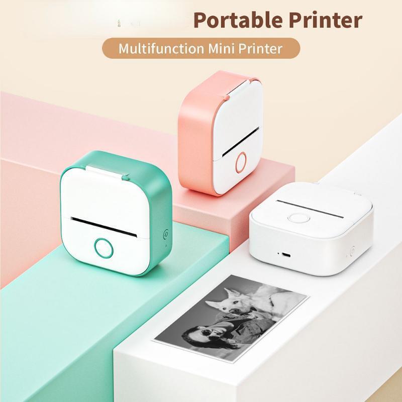 Phomemo Mini Pocket Thermal Printer Wireless Bluetooth Photo T02