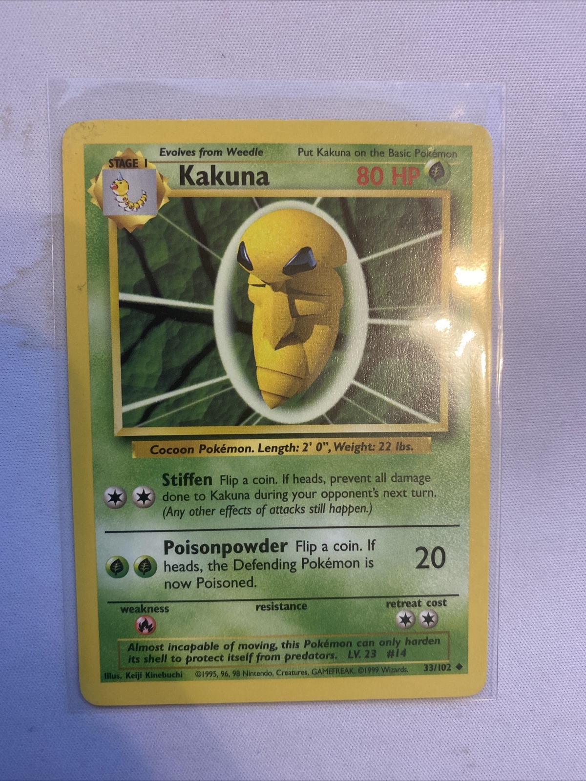 Kakuna (33/102) (Shadowless) [Base Set 1st Edition] Kakuna 32/95 - Wert,  Bild & Seltenheit | Pokemonkarte.de