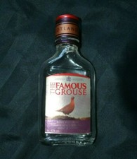 The Famous Grouse Finest Scotch Whisky Miniature 100ml EMPTY Glass Bottle