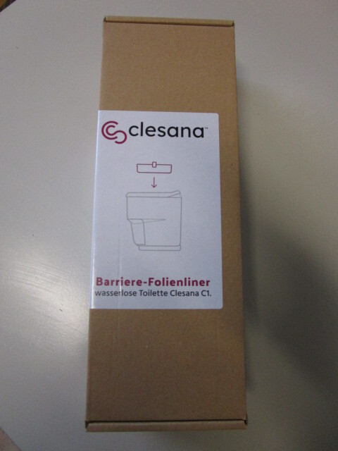 Clesana Folienliner Für Toiletten - Hochbarriere Folien Für C1 Toiletten Im 2er Pack