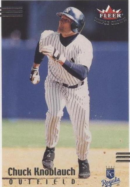 2002 Fleer Triple Crown - Chuck Knoblauch #6 - 1 of 1