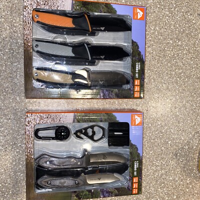 Ozark Trail - Outdoor Equipment 6 piece Combo Knife Set Of 2