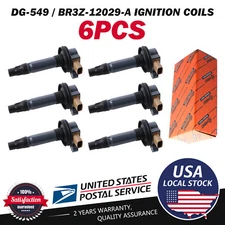 6pcs DG549 Engine Ignition Coil Direct Fit for Ford Lincoln 3.5L Ecoboost UF646