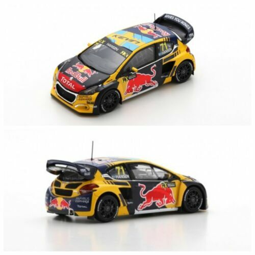 Miniature Peugeot 207 S2000 #5 Neuville/Gilsoul Tour De Corse 2011 - Échelle 1:43, Boîte D'origine