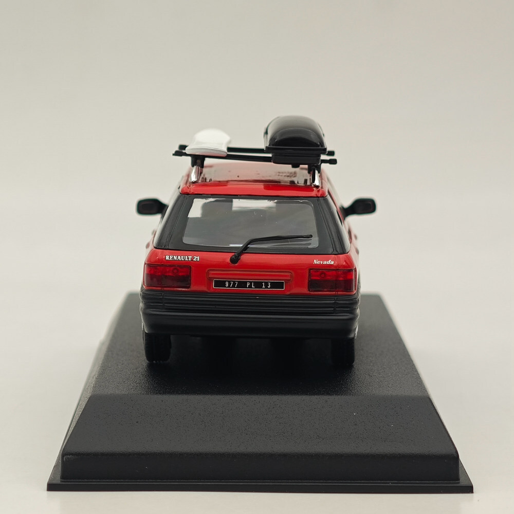 1/43 Norev Renault 21 Nevada 1989 Red with Accessories Diecast