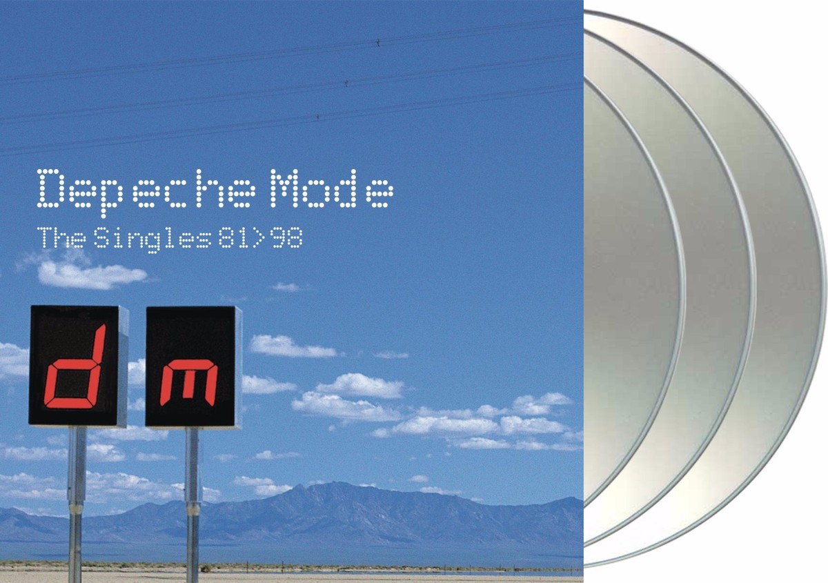 Depeche Mode- The Singles 81-98 CD Box-3 CDs-2001 France-Mute Records