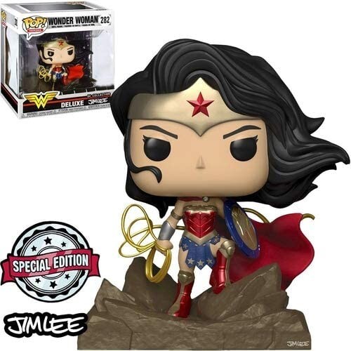 Figura Wonder Woman Dc Universe Funko Coleccionable Ex-Ex-Exhibición Prístina