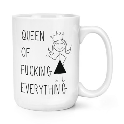 Tazza Da Latte Queen Of F-king Everything – 17 Oz (500 Ml