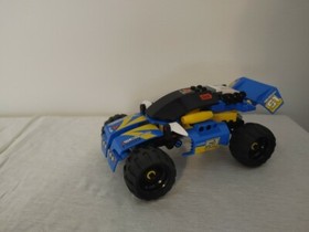 LEGO 8494 POWER RACERS RING OF FIRE RACE CAR 100% COMPLETE WITH MANUAL