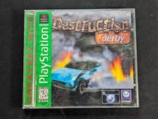 Destruction Derby Greatest Hits ~ PS1 CIB Complete PlayStation 1 Game
