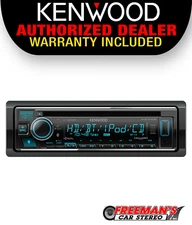 Kenwood KDC-X705 1-DIN CD Car Stereo Receiver w/ HD Radio