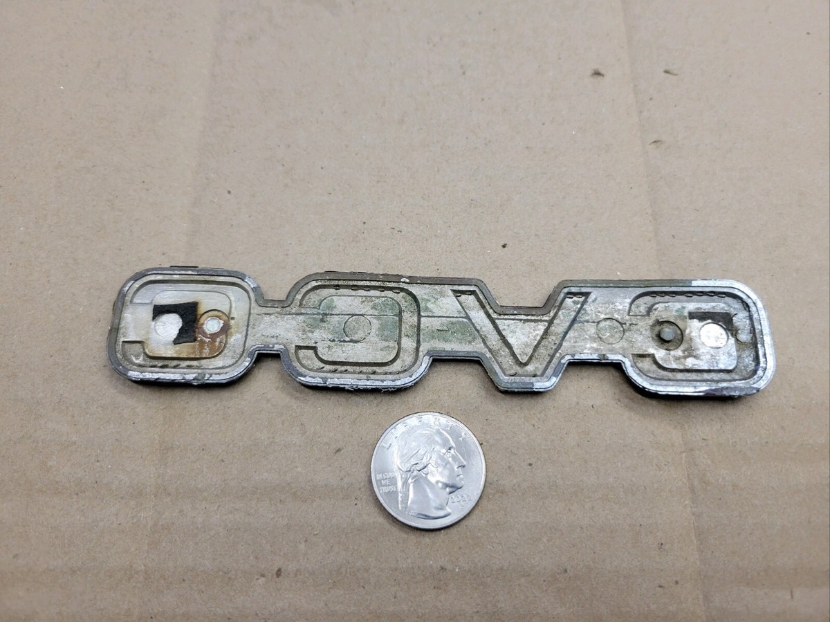 Honda OEM Civic CVCC Vintage Emblem Badge Logo Nameplate Name 