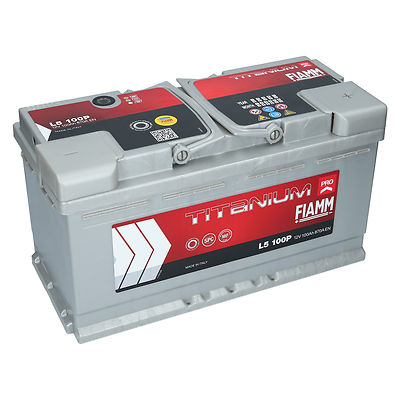 Autobatterie 12V 100Ah 870AEN FIAMM PRO Premium Batterie ersetzt 88 92 95 100 Ah