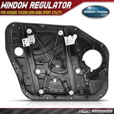 Front Right Power Window Regulator w/Motor Assembly for Hyundai Tucson 2016-2022