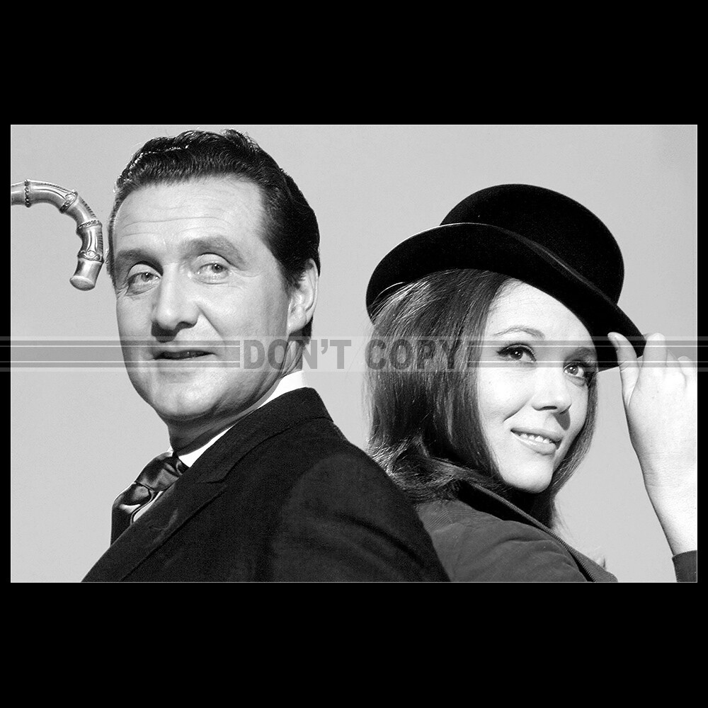 Photo F.001640 PATRICK MACNEE & DIANA RIGG (THE AVENGERS) TV-SERIES