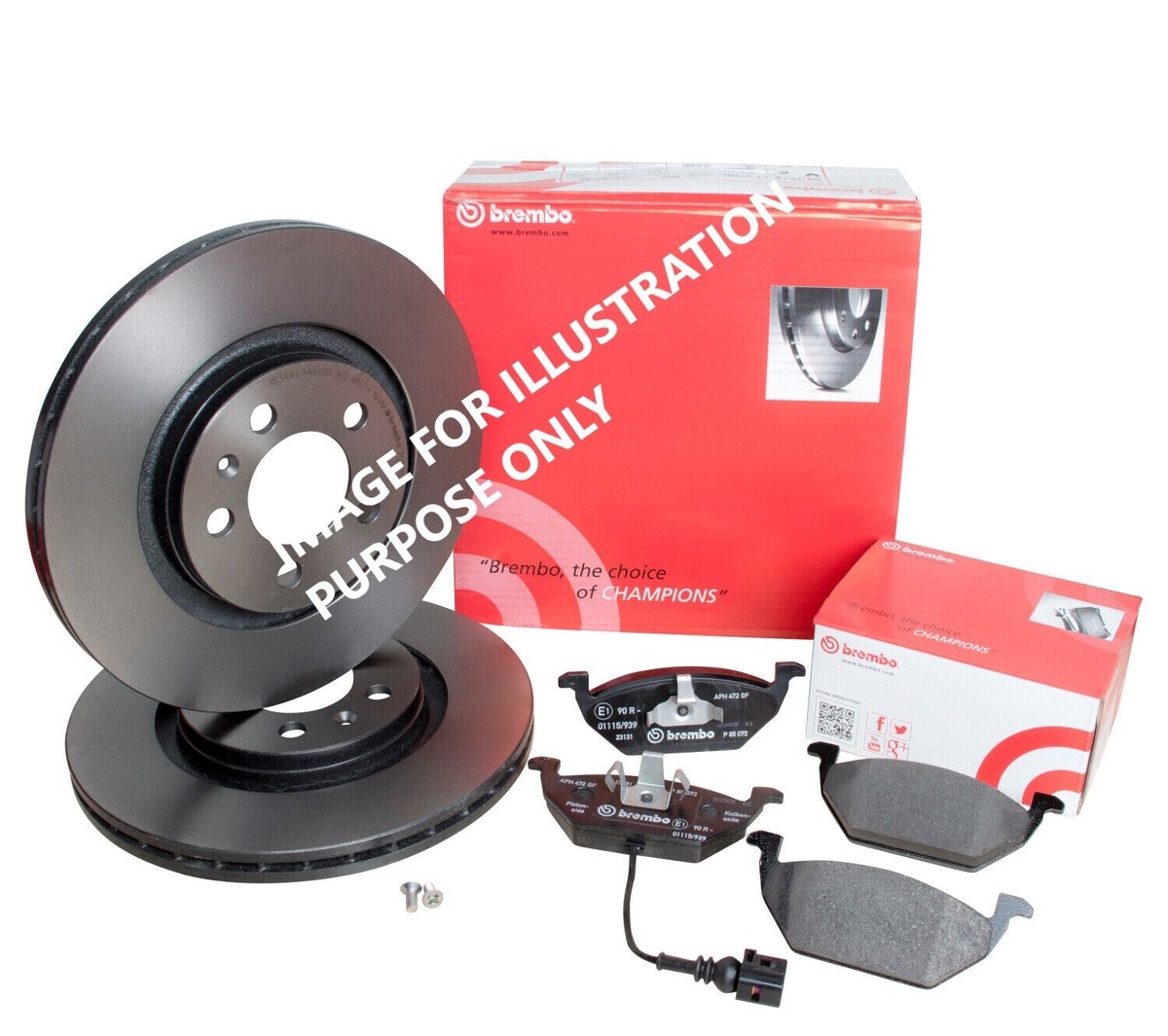 Brembo Brake Discs - BMW 3-Series (F30 / F31) (M-Performance Pack