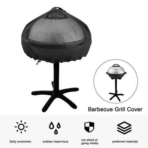 Perfect fit and easy removal with this round grill cover for electric