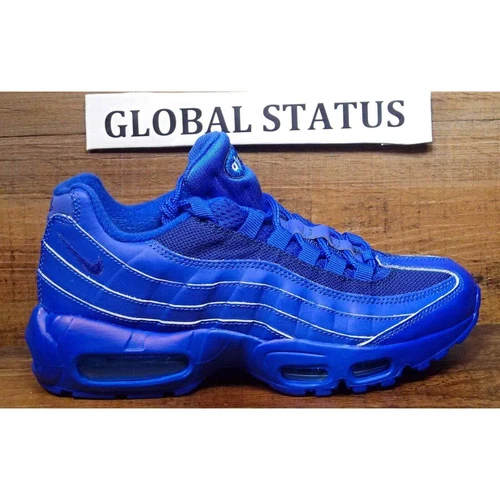 WOMENS NIKE AIR MAX 95 ID GAME ROYAL BLUE SZ 7.5 ( 818593992 )