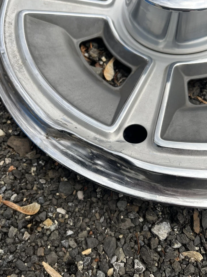 Pontiac Tempest 1969 1970 14" cubierta de rueda tapacubos Lemans Firebird PMD OEM Foto 4 de 4