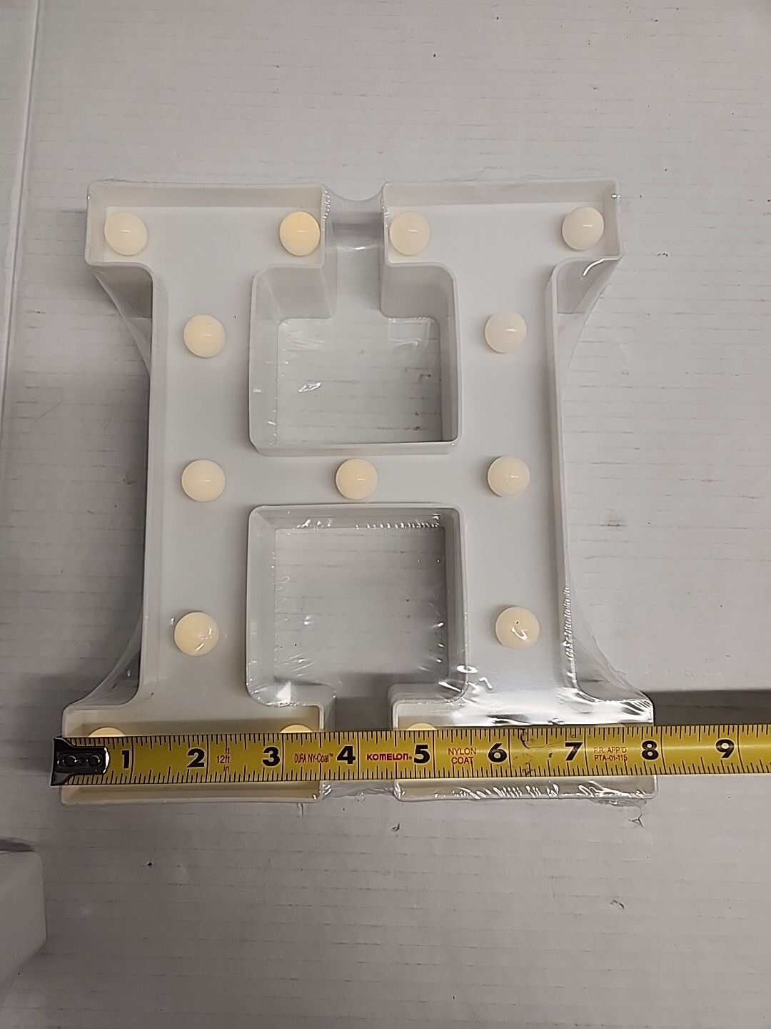 LED Letter Light Up Sign for Night Light, Wall Decor, Parties, Alphabet Marquee thumbnail 5