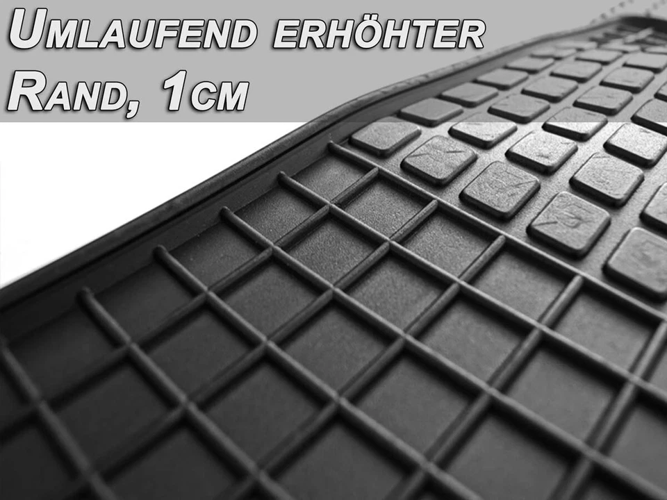 NEU Gummi Fußmatten Smart fortwo 2007 (451) - Original Qualität - Bild 3 von 4