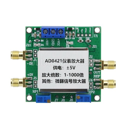AD8421 Universal Instrumentation Amplifier Module Dual Power Supply Mode sz ship - Bild 2 von 6
