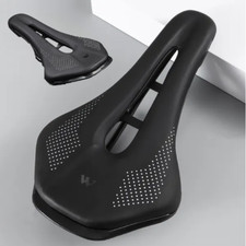 Sella Bicicletta Sportiva Sellino Bici da Corsa MTB Sport Anti Prostata Nera PU