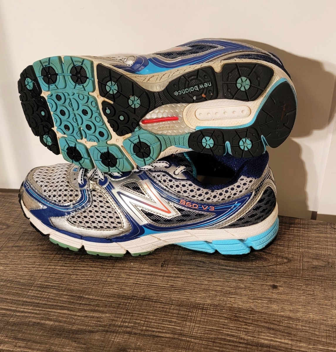 スニーカー NEW BALANCE 860 sneakers Multicolor New Balance-Men's 860 v3 Blue & White Multicolor Foam