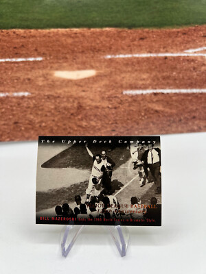 1994 Upper Deck All Time Heroes 125th Anniversary Bill Mazeroski 8 Pirates