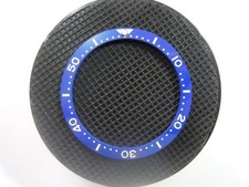 NEW CERAMIC BLUE BEZEL INSERT 38MM LARGE DIVERS SKX007-009 /7002-7001 /6309-7040