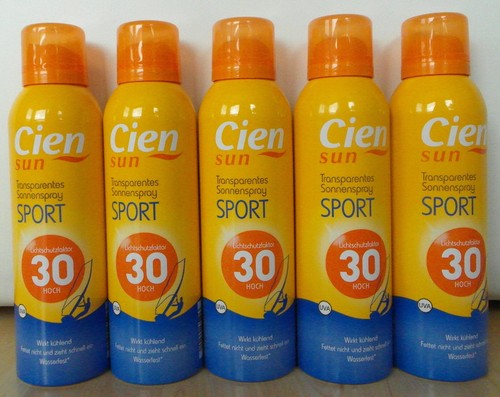cien sun lsf 30 transparentes sonnenspray sonnenc