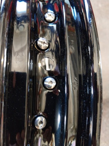Harley Davidson 18'' 1x Wheels Sturhub BT UL FL WL EL VL Kalsey-Hayes Set - Bild 8 von 9