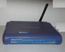 TRENDnet Model TEW-452BRP 108 Mbps 4-Port 10/100 Wireless G Router Home Network