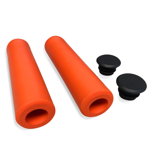 Soft Ergo Bicycle Closed Cell Sponge Bike Handlebar Grips ¼” Thick - Picture 2 of 10