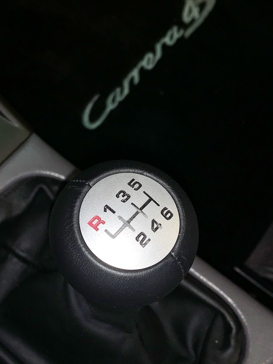 FOR PORSCHE CARRERA 911 993 ALUMINUM SHIFT KNOB INSERT G50 G64 BLK