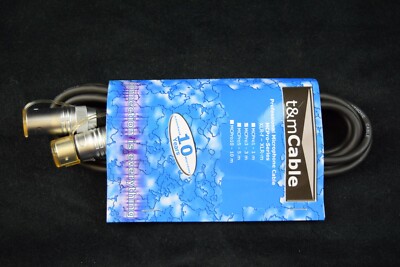 t&mCable MCPro3 - prof. Mikrofonkabel, 3 Meter *NEU*