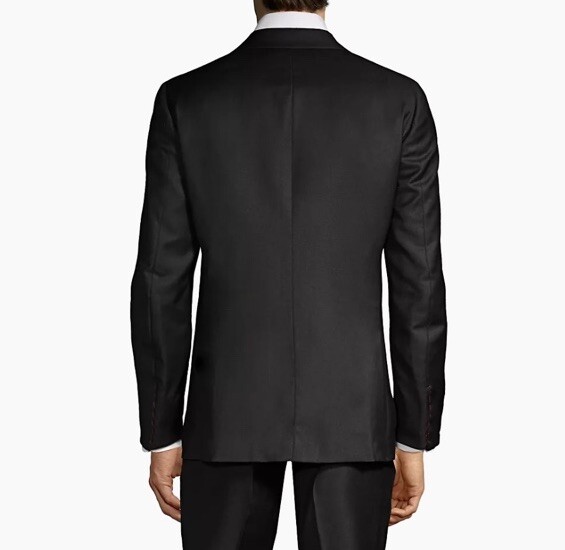 ISAIA Made in Italy Aquaspider 160's Wool NUOVA BASE S Suit in