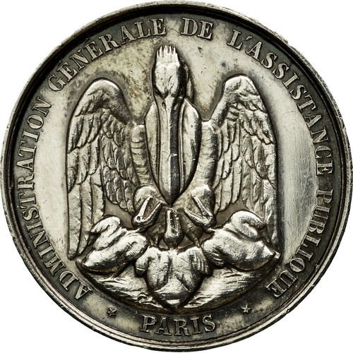 [#58515] Frankrijk, Token, Medicine, PR, Zilver - Afbeelding 2 van 2