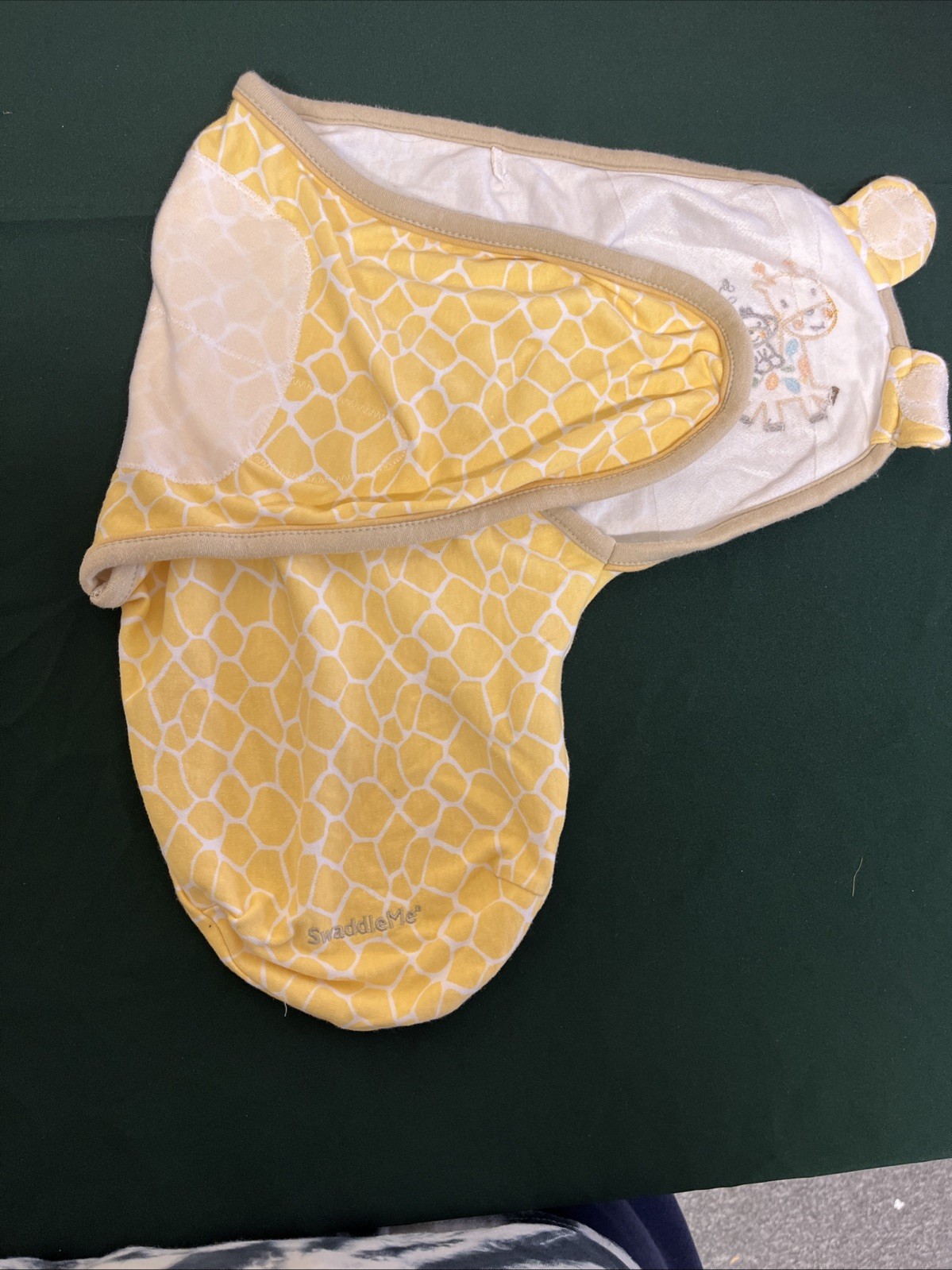 Coprisedile Giraffa Giallo per Seggiolino Auto Neonato foto 4