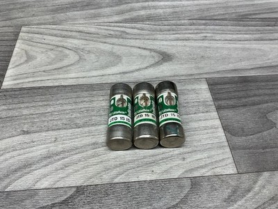 Lot Of 3 Littelfuse JTD 15 ID Indicator Fuse 15A 600V 15 Amp Class J #72B29