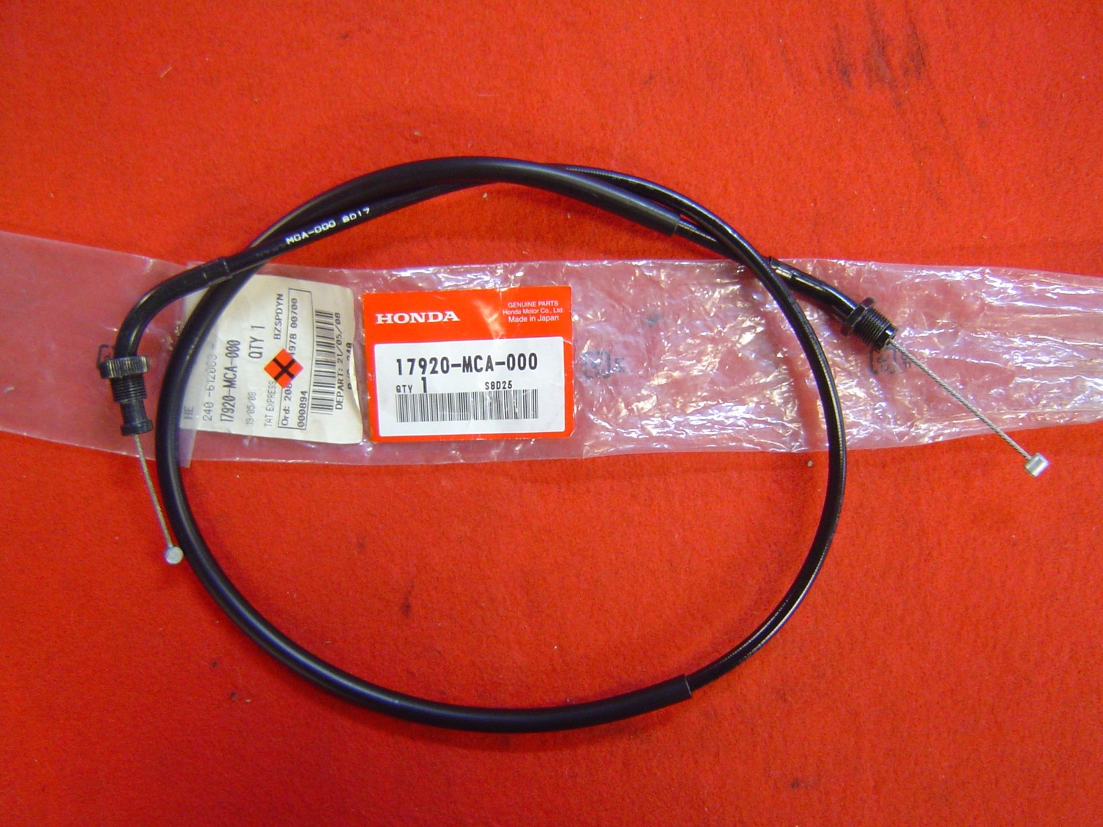 Cable de gaz B retour Goldwing GL1800 commande accelerateur 01-05