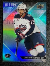 2024-25 Upper Deck Allure #25 Johnny Gaudreau Base Card Columbus Blue Jackets
