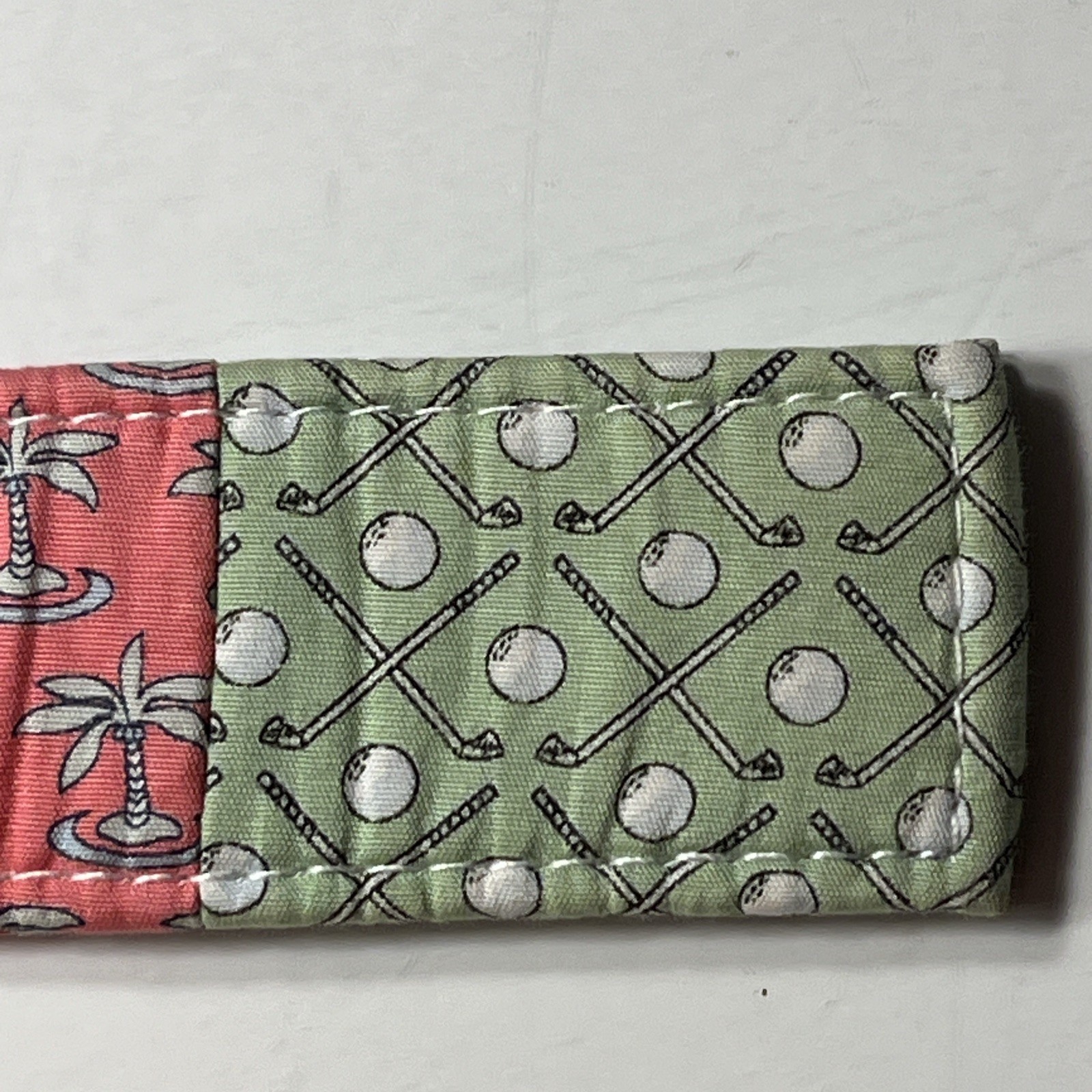 Vineyard Vines D Ring Patchwork Belt Men Small Pr… - image 16