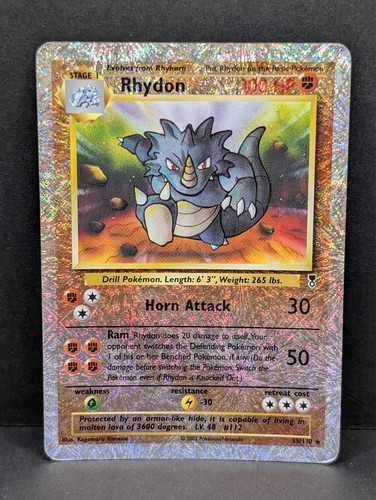 Rhydon 35/110 Legendary Collection Reverse Holo Rare Vintage Pokemon TCG MP+
