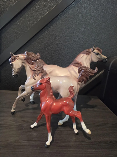 Vintage Hartland Lady Jade And Jewel,  Stallion 3 Arabian Horse Set Hard To Find