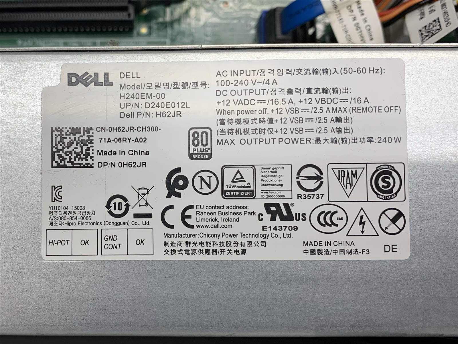 Dell OptiPlex 7040 MT Computer Core i5-6500 3.2GHz 12GB DDR4 256GB M.2 Win10 Pro